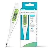 Termometro Digital, Femometer Médico Termómetro para Adultos, Rápido y preciso Conmutable C / F, Oral Medidor de Temperatura...