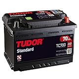 Tudor TC700 Batería de coche Tudor 70Ah 640A, Gama Standard