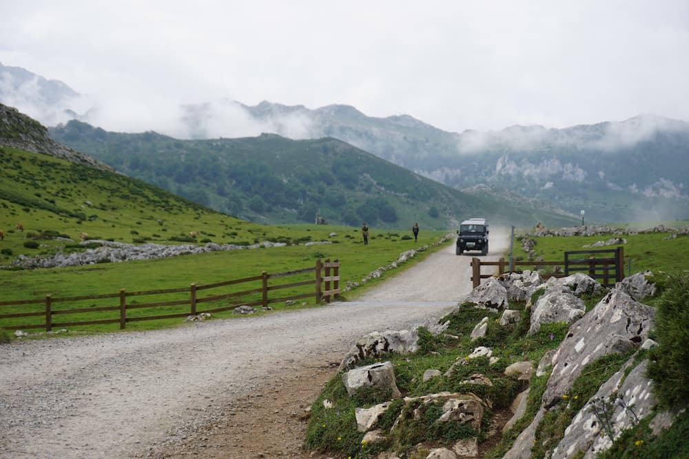 Ruta-Lagos-Covadonga-Coche